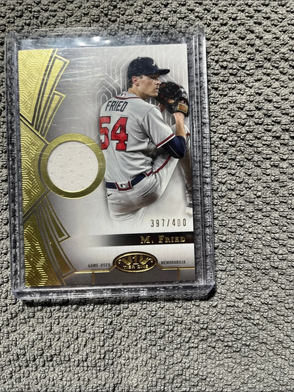 2023 Tier One Max Fried game used memorabilia /400 #TIR-MF